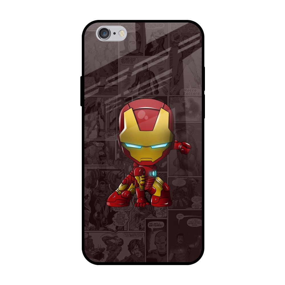 Angry Baby Super Hero iPhone 6 Plus Glass Back Cover Online