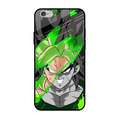 Anime Green Splash iPhone 6 Plus Glass Back Cover Online