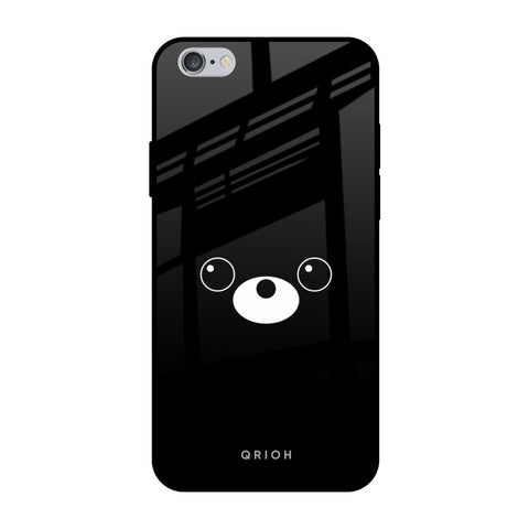 Cute Bear iPhone 6 Plus Glass Back Cover Online