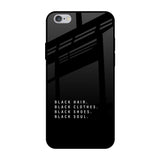 Black Soul iPhone 6 Plus Glass Back Cover Online