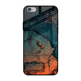 Geographical Map iPhone 6 Plus Glass Back Cover Online