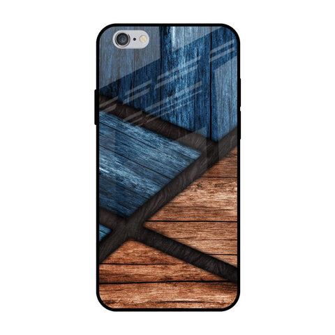 Wooden Tiles iPhone 6 Plus Glass Back Cover Online