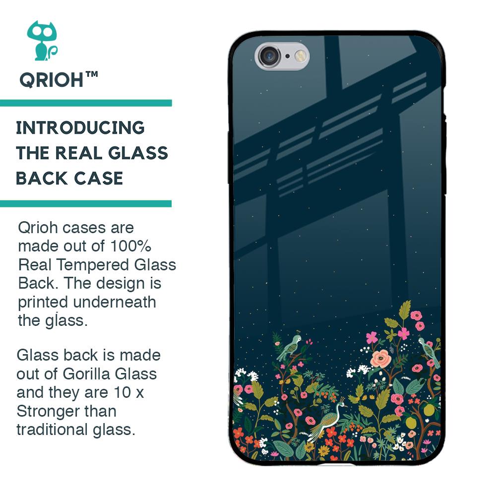Small Garden Glass Case For iPhone 6 Plus