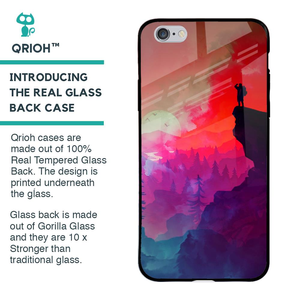 Dream So High Glass Case For iPhone 6 Plus