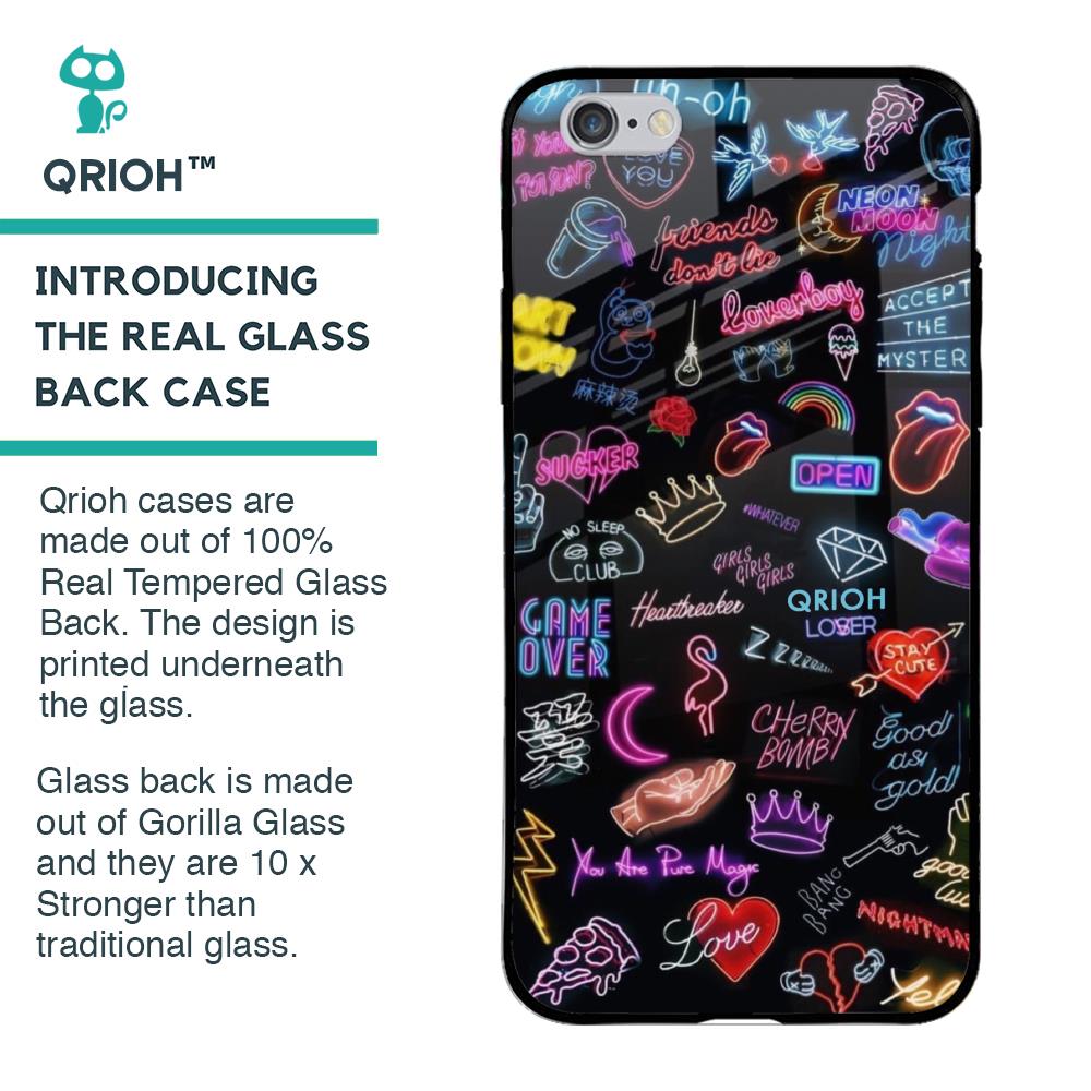 Accept The Mystery Glass Case for iPhone 6 Plus