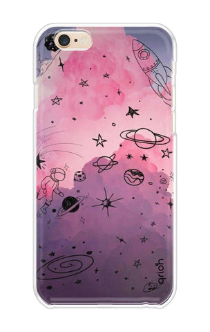 Space Doodles Art iPhone 6 Plus Back Cover