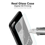 Dark Superhero Glass Case for iPhone SE 2020