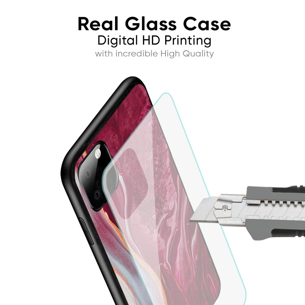Crimson Ruby Glass Case for iPhone XS Max