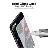 Galaxy In Dream Glass Case For Vivo X80 5G