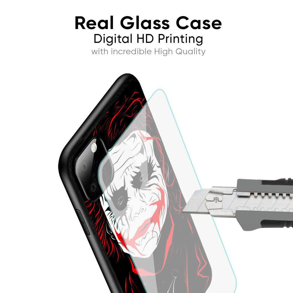 Life In Dark Glass Case For Vivo X50 Pro