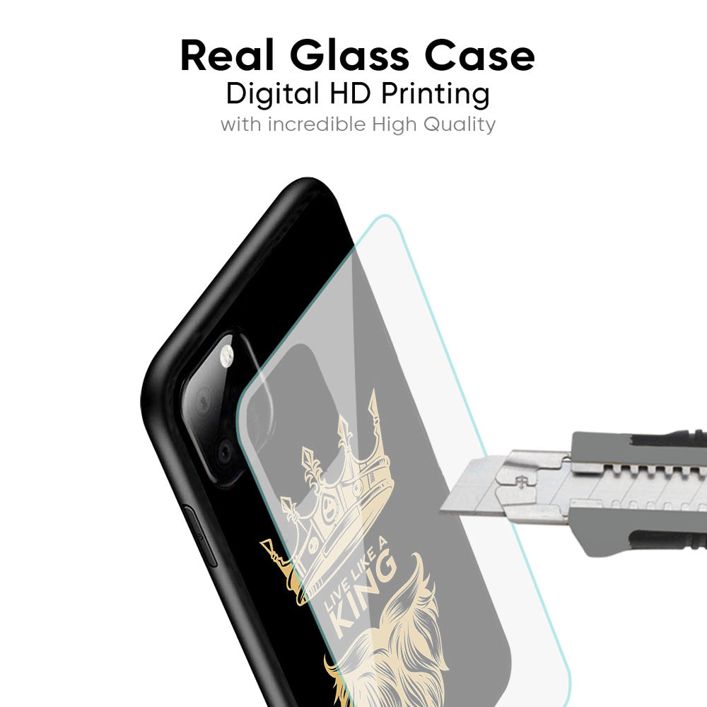 King Life Glass Case For iPhone XS Max