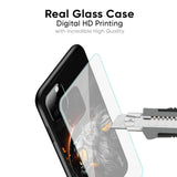 Aggressive Lion Glass Case for Redmi 10 Prime