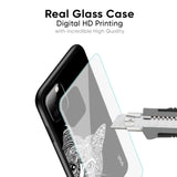 Kitten Mandala Glass Case for OPPO F21 Pro