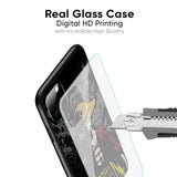 Dark Luffy Glass Case for iPhone 15 Plus