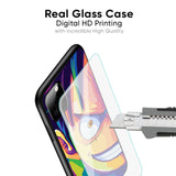 Monkey Wpap Pop Art Glass Case for Vivo V29e 5G