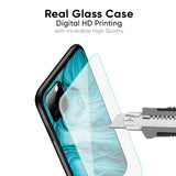 Ocean Marble Glass Case for iPhone 15 Pro Max