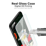 Astronaut on Mars Glass Case for Oppo Reno8 5G