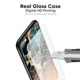 Bronze Texture Glass Case for Redmi Note 10S