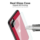 Solo Maroon Glass case for iPhone SE 2020