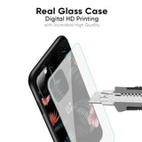 Tropical Art Flower Glass Case for OnePlus 10T 5G