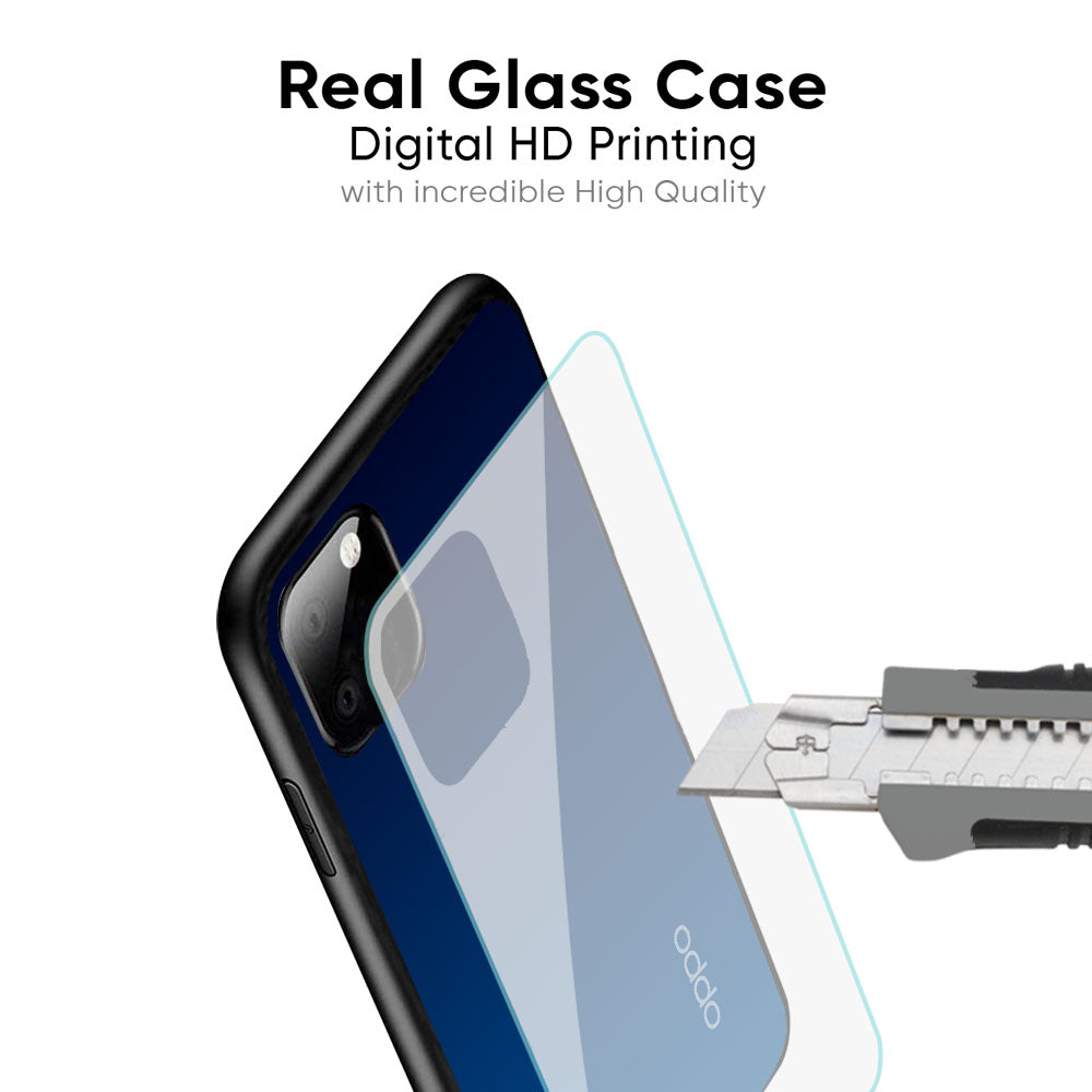 Very Blue Glass Case for Oppo Reno7 Pro 5G