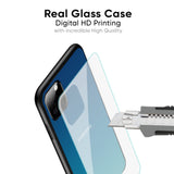 Celestial Blue Glass Case For Samsung Galaxy S21 Plus