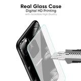 Zealand Fern Design Glass Case For Samsung Galaxy M12