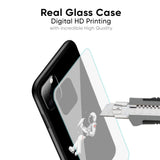 Space Traveller Glass Case for Redmi 10A