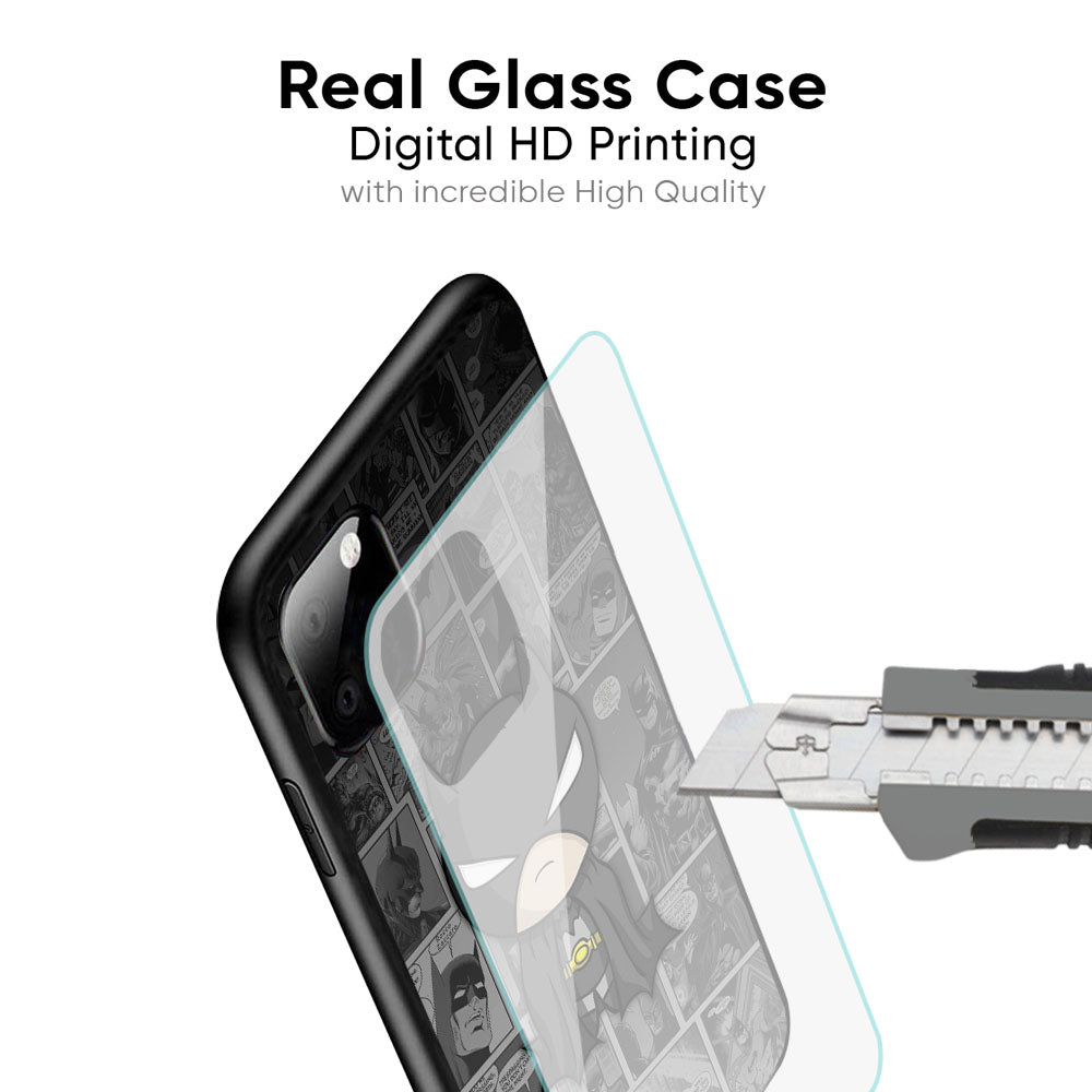 Cartoon Art Glass Case for iPhone XS Max