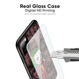 Joker Cartoon Glass Case for Redmi Note 10T 5G