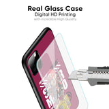 Gangster Hero Glass Case for Redmi Note 9