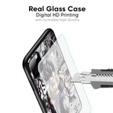 Dragon Anime Art Glass Case for Oppo F19s