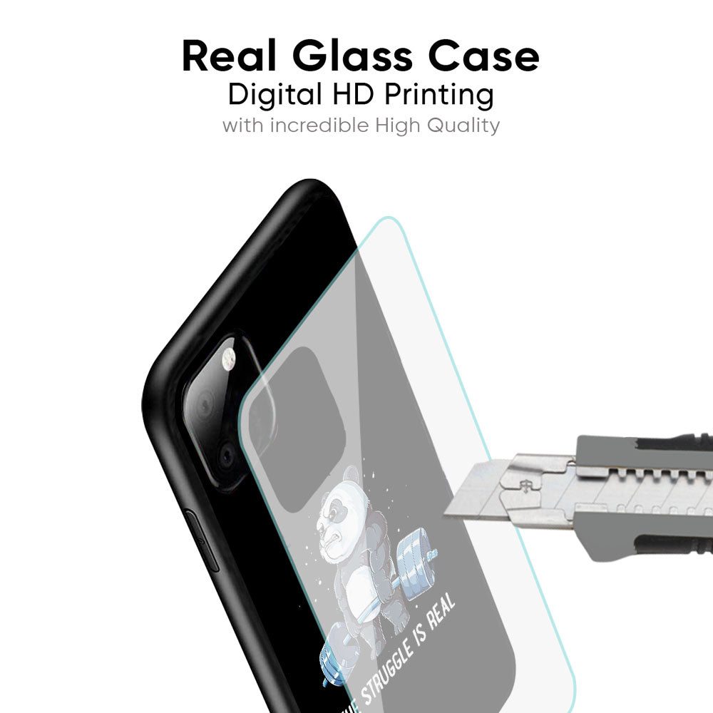 Real Struggle Glass Case for iPhone 6S