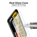 Aircraft Warning Glass Case for Redmi Note 10 Pro Max