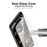 Astro Glitch Glass Case for Samsung Galaxy F62