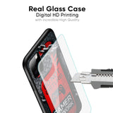 Do No Disturb Glass Case For Redmi Note 9 Pro Max