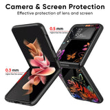 Rainbow Butterfly Glass Case for Samsung Galaxy Z Flip4 5G