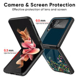 Small Garden Glass Case for Samsung Galaxy Z Flip4 5G