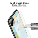 Fly Around The World Glass Case for iPhone 15 Plus