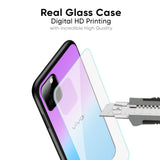 Unicorn Pattern Glass Case for Vivo V15 Pro