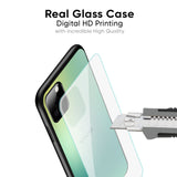 Dusty Green Glass Case for Vivo V29e 5G