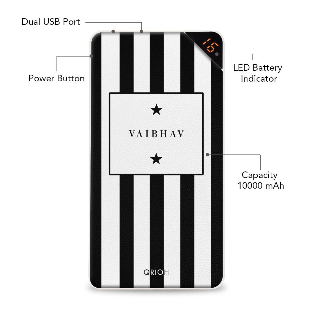 Vintage Bands Customized Power Bank