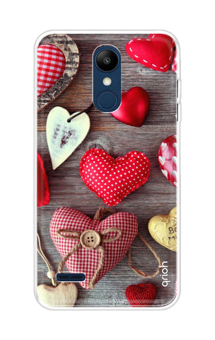 Valentine Hearts LG K9 Back Cover
