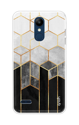 Hexagonal Pattern LG K9 Back Cover