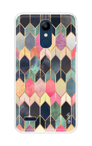 Shimmery Pattern LG K9 Back Cover