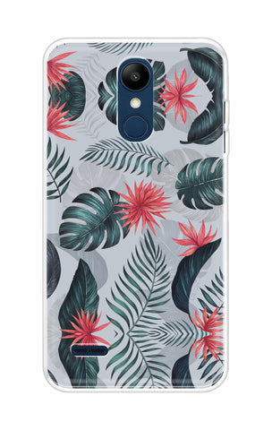 Retro Floral Leaf LG K9 Back Cover