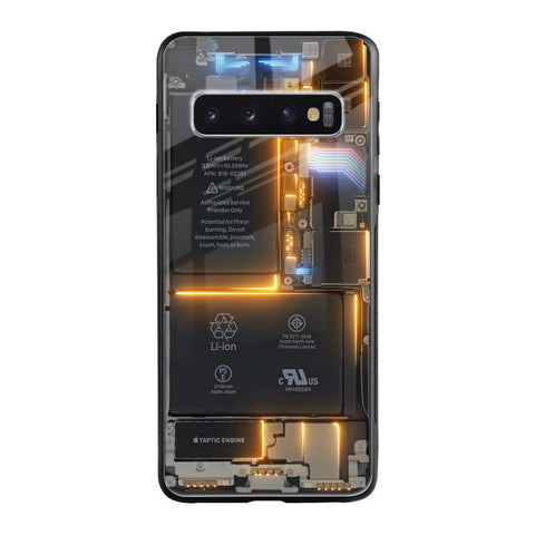 Glow Up Skeleton Samsung Galaxy S10 Glass Back Cover Online