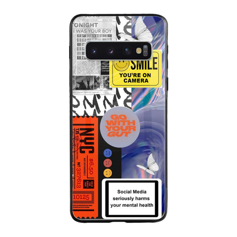 Smile for Camera Samsung Galaxy S10 Glass Back Cover Online
