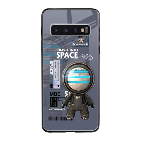 Space Travel Samsung Galaxy S10 Glass Back Cover Online