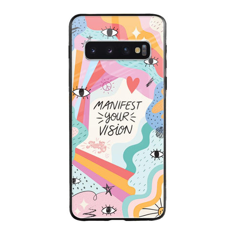 Vision Manifest Samsung Galaxy S10 Glass Back Cover Online